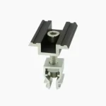 ALUMERO Abrazadera intermedia tipo Click 2.1 negra 33–50