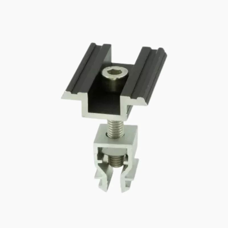 ALUMERO-Mittelklemme-Click-2.1-schwarz-30-45- ALUMERO Abrazadera intermedia tipo Click 2.1 negra 33–50 - Image 1