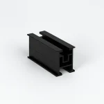 ALUMERO Perfil portante 37 negro – a medida