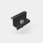 ALUMERO Abrazadera final 35×70 negra