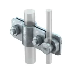 Abrazadera de conexión para pica de tierra a conductor redondo Rd 8-10 - Image 2