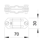 Elemento de separación bimetálico para Rd 8-10 y FL 30 mm - Image 3
