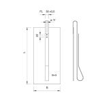 OBO Bettermann 5009227 1816 F-500X1000 Erdung 1 St. - Image 2