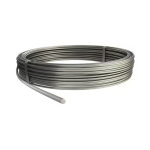 OBO Bettermann RD 10-V4A 20 Rundleiter, Edelstahl, Rostfrei, 20 Meter (5021640)