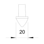 Punta para picas de tierra ST y BP - Image 2