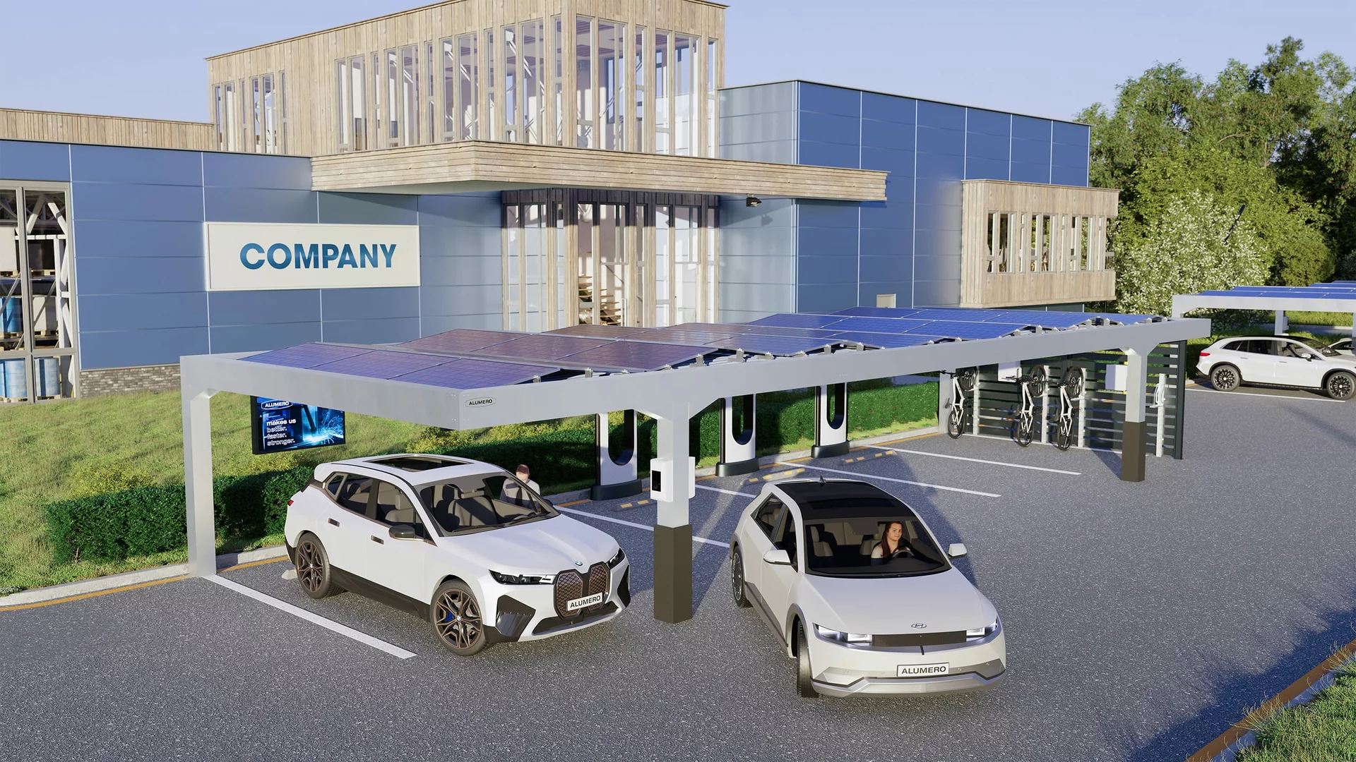 ALUMERO Smart PV-Carport