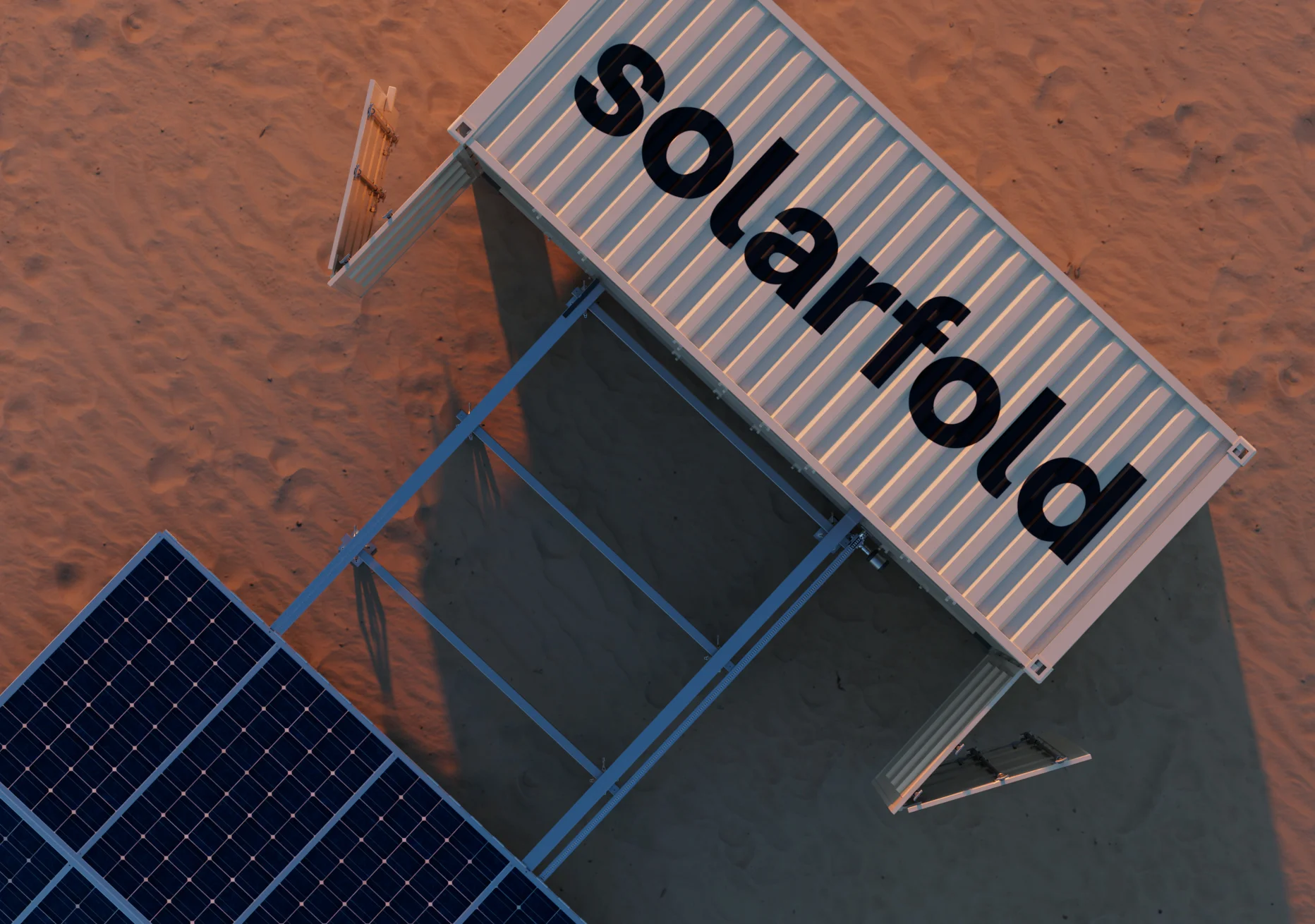 Solarfold contenedor